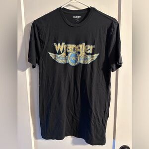 Wrangler 1947 Wings Black Tshirt